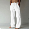 Pantalon décontracté confortable à taille haute avec cordon de serrage