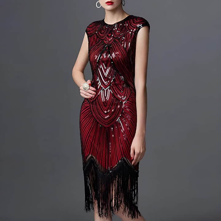 Robe Charleston pour femme