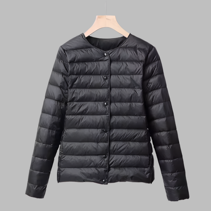 Doudoune portable sans col pour le printemps et l'hiver