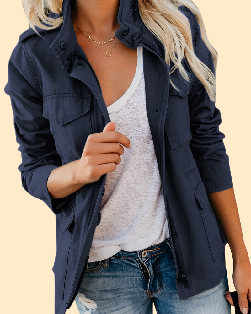 Veste en jean souple pour femme
