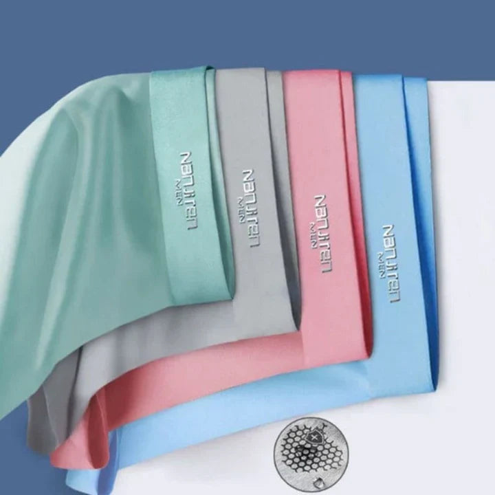 Lot de 4 boxers respirants pour homme