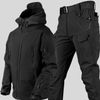 Ensemble d'extérieur imperméable et coupe-vent pour homme