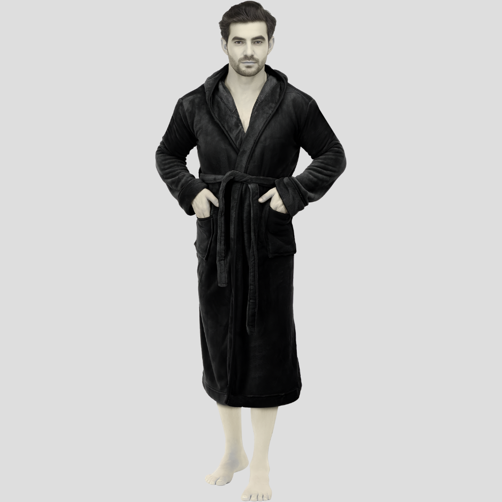 Peignoir polaire confortable pour homme
