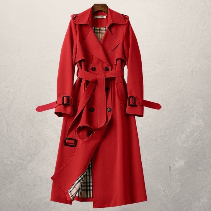 Femke - Manteau d'hiver long et chaud à la mode