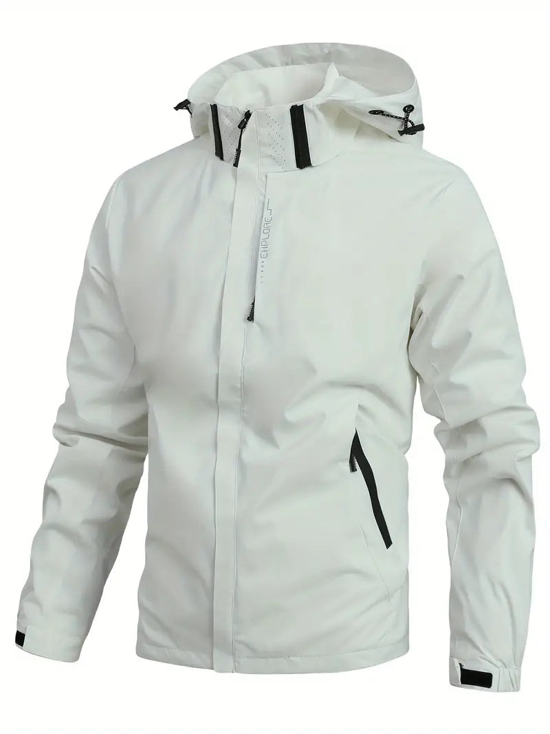 Veste légère et imperméable pour hommes : élégance fonctionnelle pour toutes les saisons