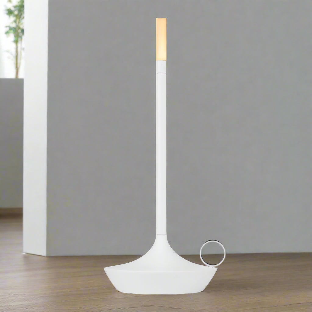 Lampe de table bougie rechargeable