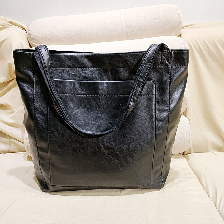 Sac à main élégant en cuir souple pour femme