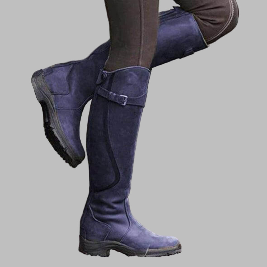 Bottes d'équitation d'hiver imperméables pour femmes