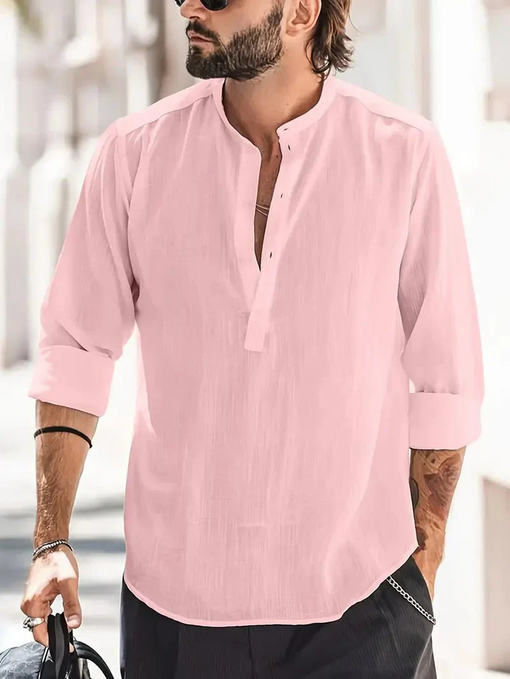 Chemise en lin pour homme
