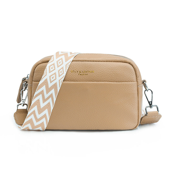 Sac à main en cuir véritable pour femme