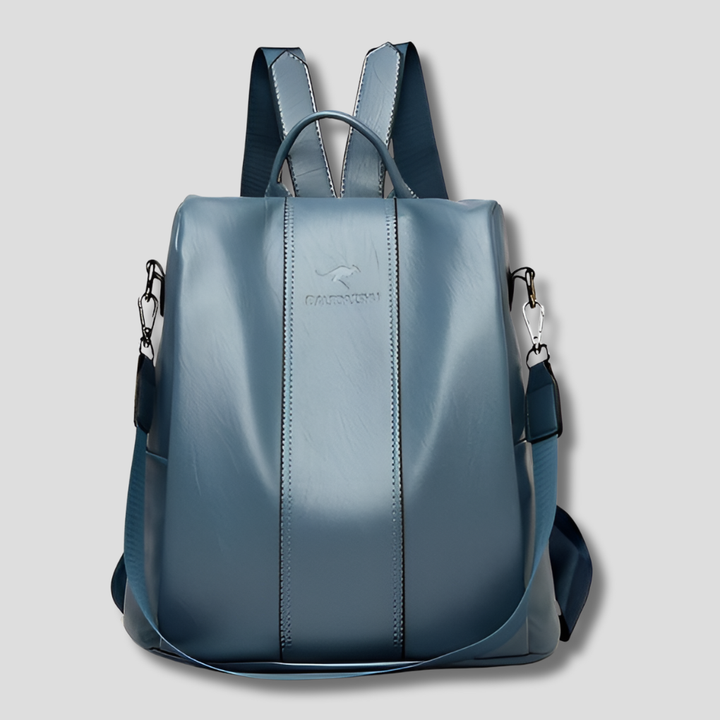 Sac à dos en cuir antivol pour femmes élégantes