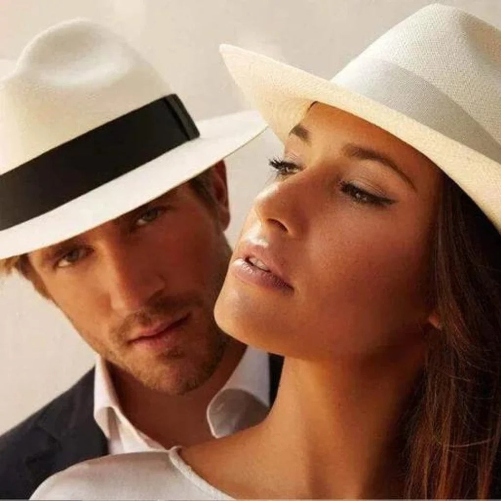 Chapeau de soleil Panama pour homme, accessoire élégant