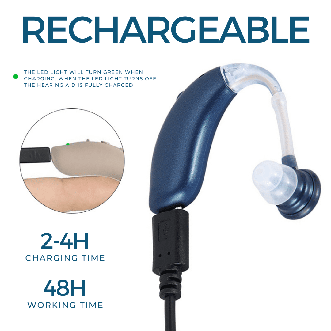 Appareil auditif rechargeable et discret : améliorez votre audition avec élégance
