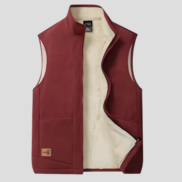 Gilet d'hiver doublé pour homme