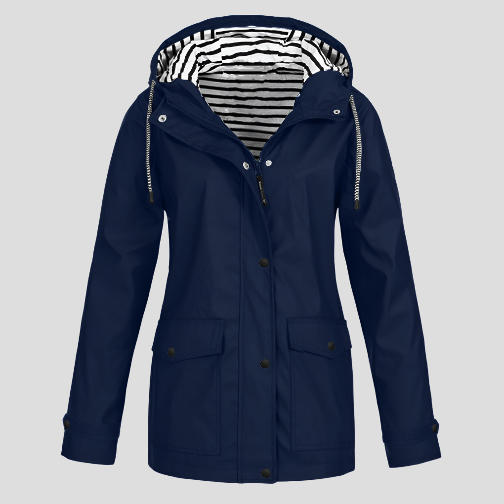 Veste imperméable et coupe-vent pour femme
