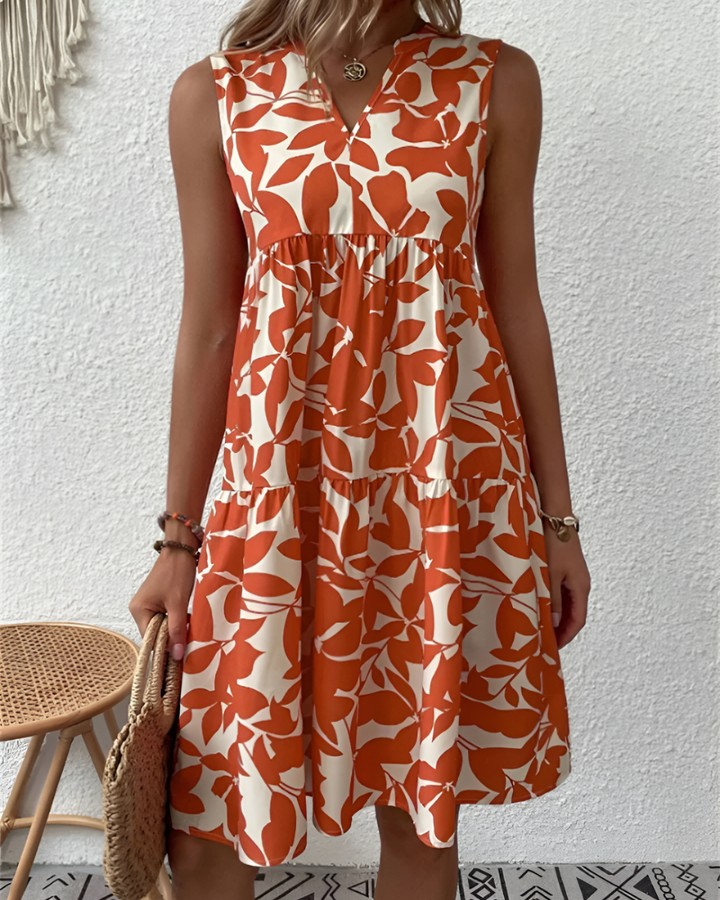 Robe mi-longue d'été Magnolia pour femme