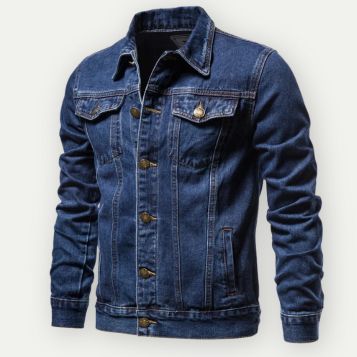 Veste camionneur en jean