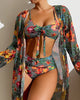 Tamara – Ensemble de bikini Tropical Bloom pour femmes