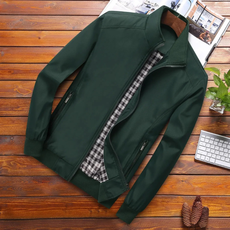 Veste d'été coupe-vent pour hommes : élégance et protection pour les journées venteuses