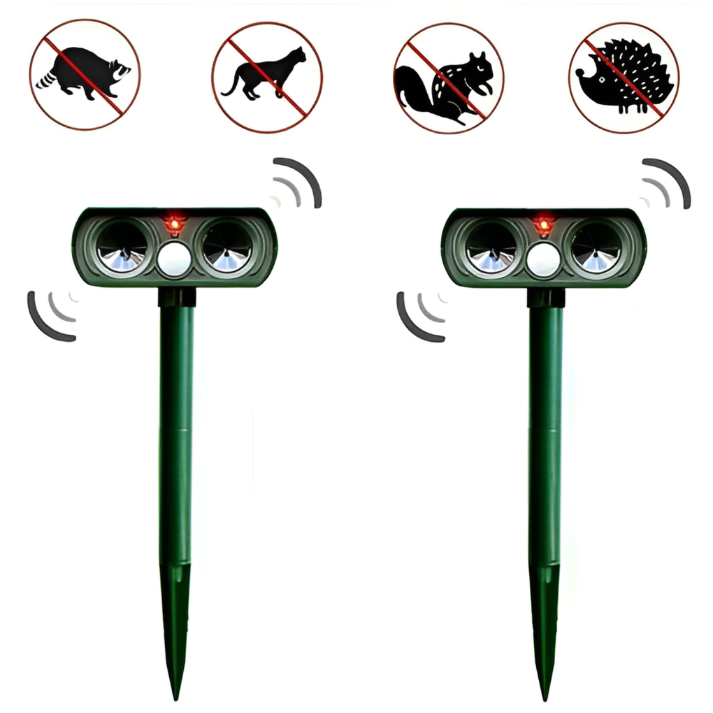 Répulsif solaire infrarouge pour animaux nuisibles