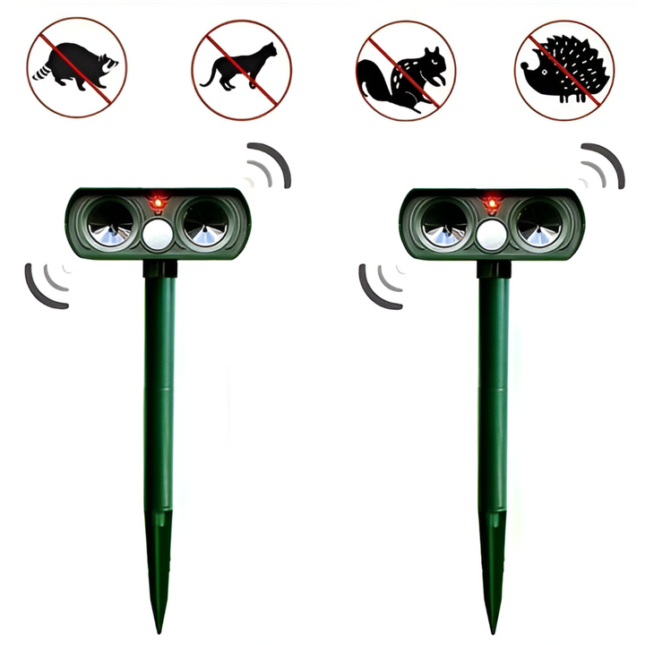 Répulsif solaire infrarouge pour animaux nuisibles