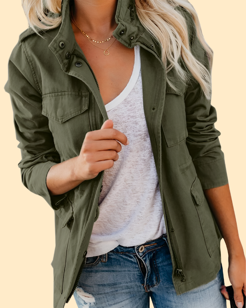 Veste en jean souple pour femme