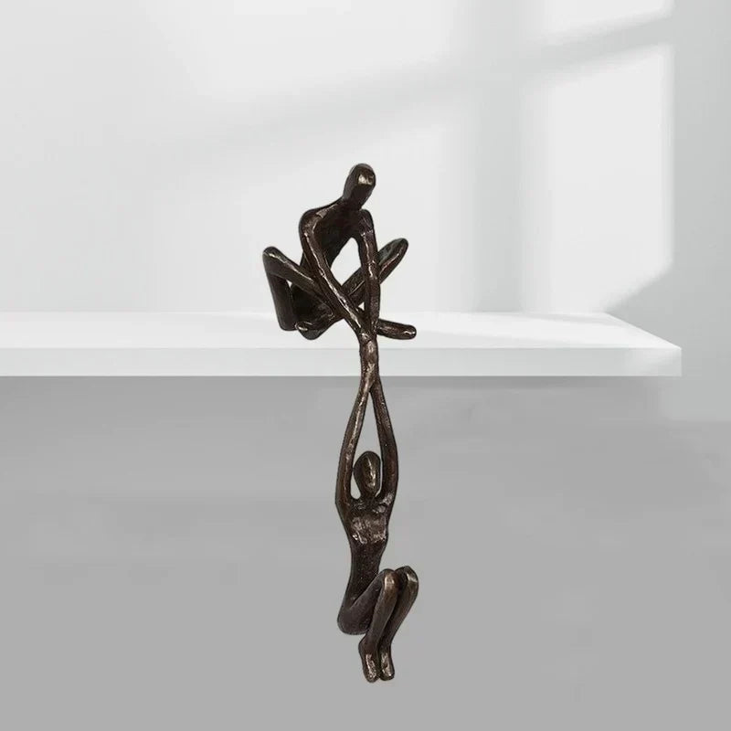 Sculpture Figurine Amour et Force Éternels