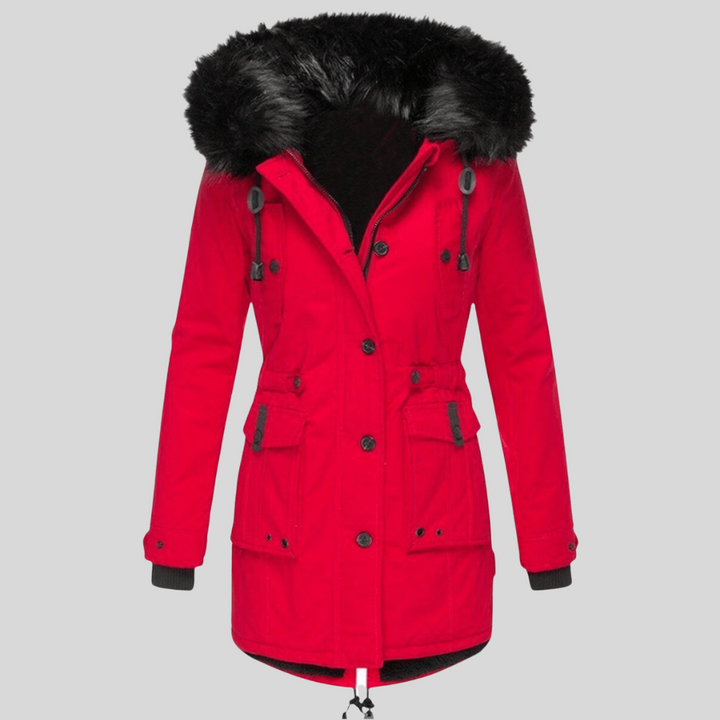 Manteau à capuche d’hiver pour femme