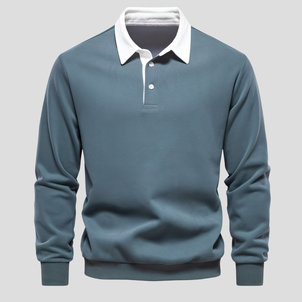 Polo à manches longues pour homme – Un style classique pour toutes les occasions