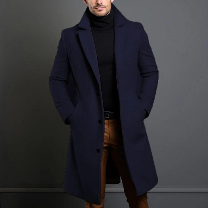 Manteau en laine pour homme – Un style intemporel pour les journées fraîches