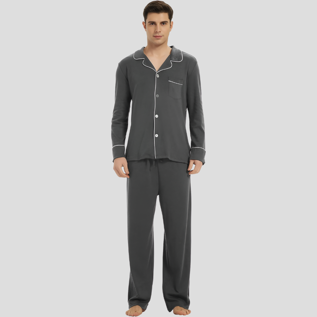 Pyjama confortable en coton pour homme