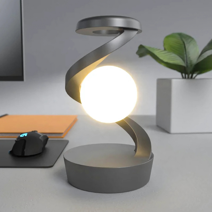 Lampe de bureau spirale moderne à lumière chaude