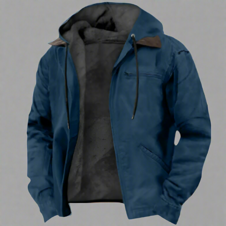 Veste à capuche classique pour homme