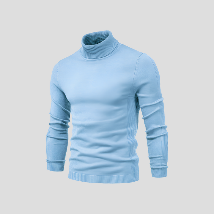 Pull à col roulé pour homme