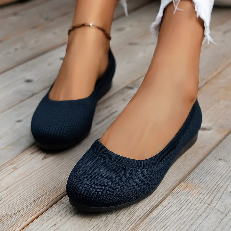 Ballerines d'Été Antidérapantes et Respirantes pour Femme : Confort et Élégance au Quotidien