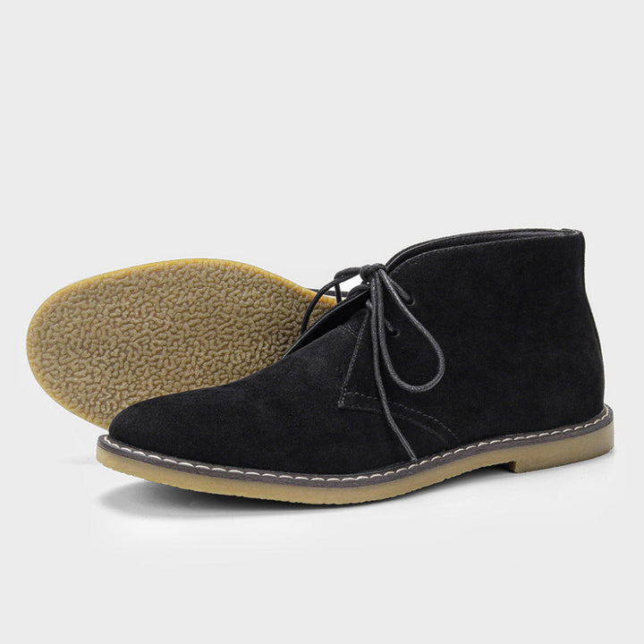 Bottines classiques pour homme style vintage