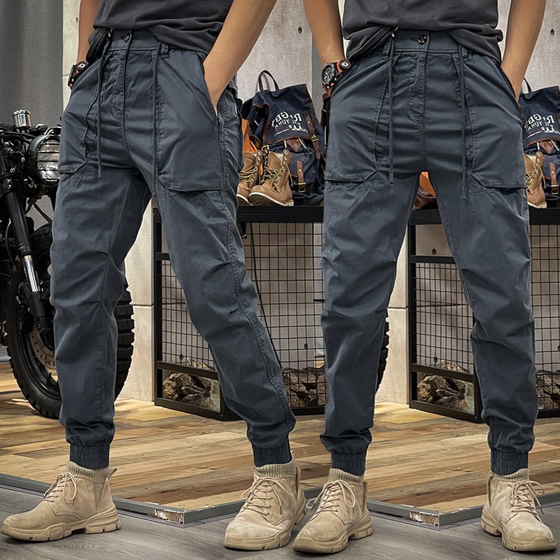 Pantalon cargo stretch pour hommes alliant confort et style