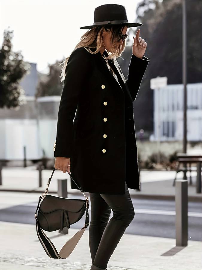 Janelle | Manteau à double boutonnage