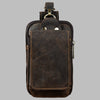 Sac banane en cuir pour homme