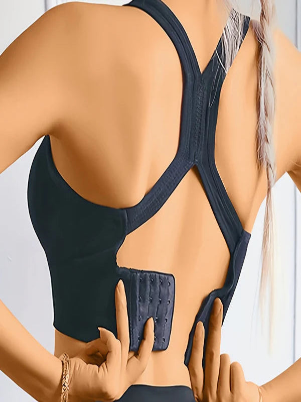 Soutien-gorge de sport sans armatures | Respirant & anti-choc