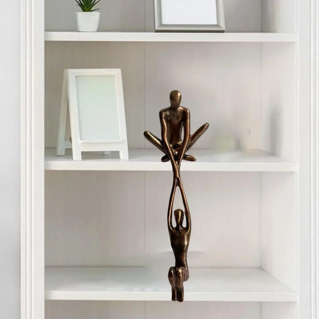 Sculpture Figurine Amour et Force Éternels