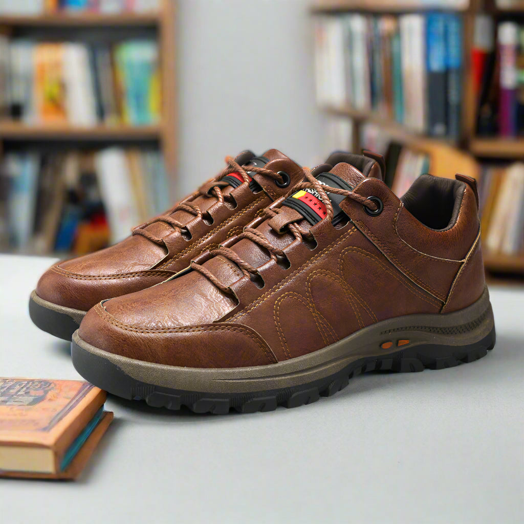 Chaussures orthopédiques en cuir pour hommes