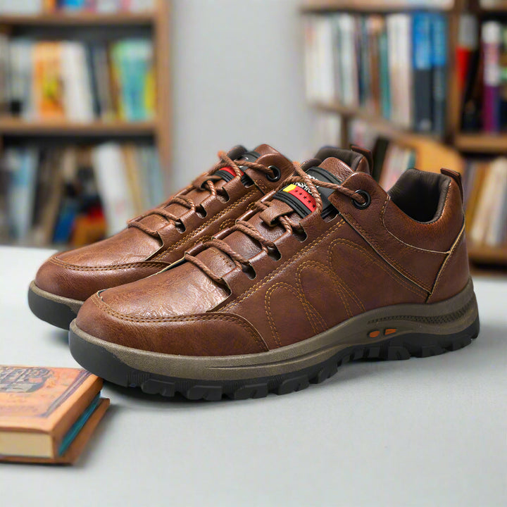 Chaussures orthopédiques en cuir pour hommes
