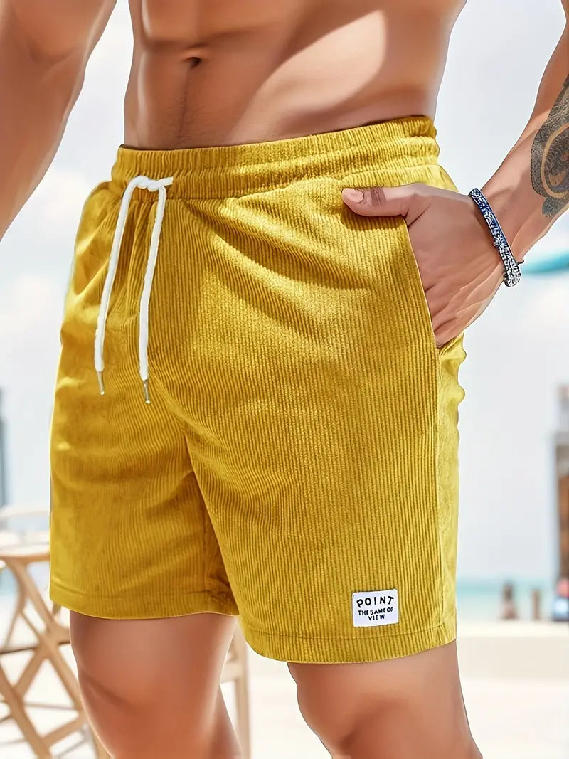 Short de bain décontracté pour homme