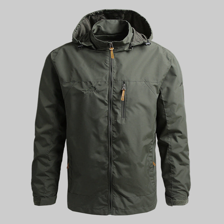 Veste d'extérieur imperméable et coupe-vent pour homme
