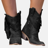 Bottes à pompons élégantes et chics pour femmes