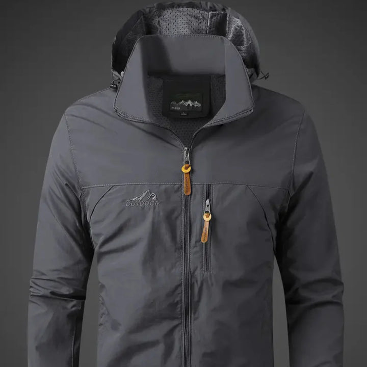 Veste d'extérieur imperméable et coupe-vent pour homme