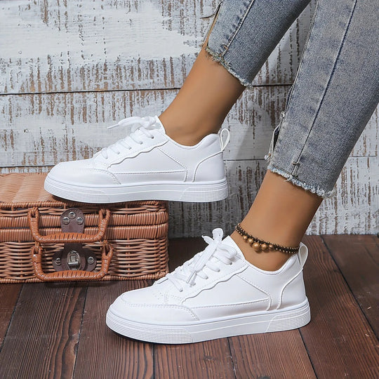 Baskets blanches pour femmes
