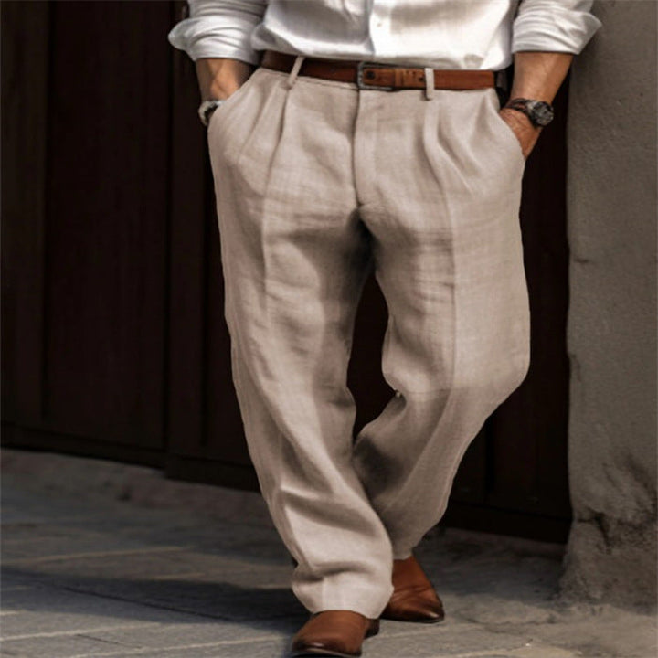 Pantalon en lin léger pour hommes