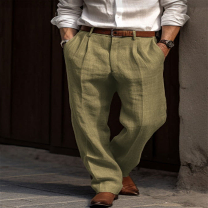 Pantalon en lin léger pour hommes